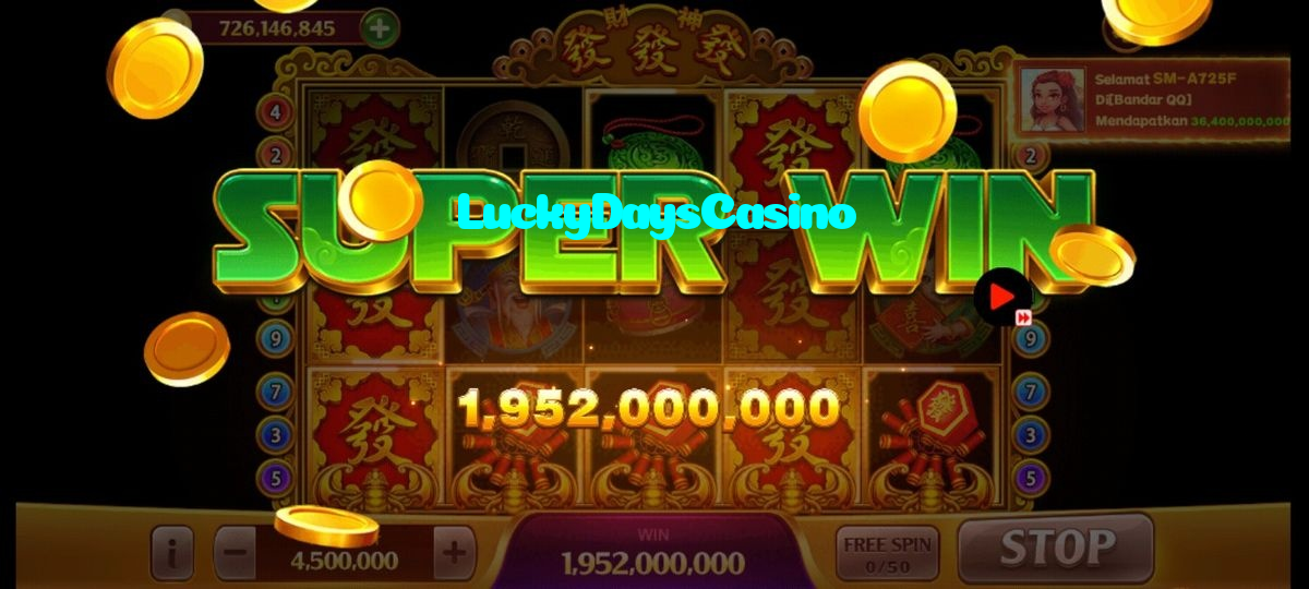 LuckyDaysCasino خوش آمدید بونس +600% پیشکش موبائل ایپ کے پروموشن سیکشن میں دکھائی دیتی ہے۔
